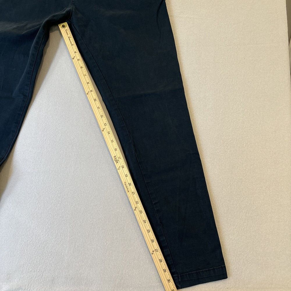 Zara Man "Break" 38x32 BLUE Pants Stretch Slim Fit EXCELLENT & Soft ~ FAST Ship - Picture 5 of 8